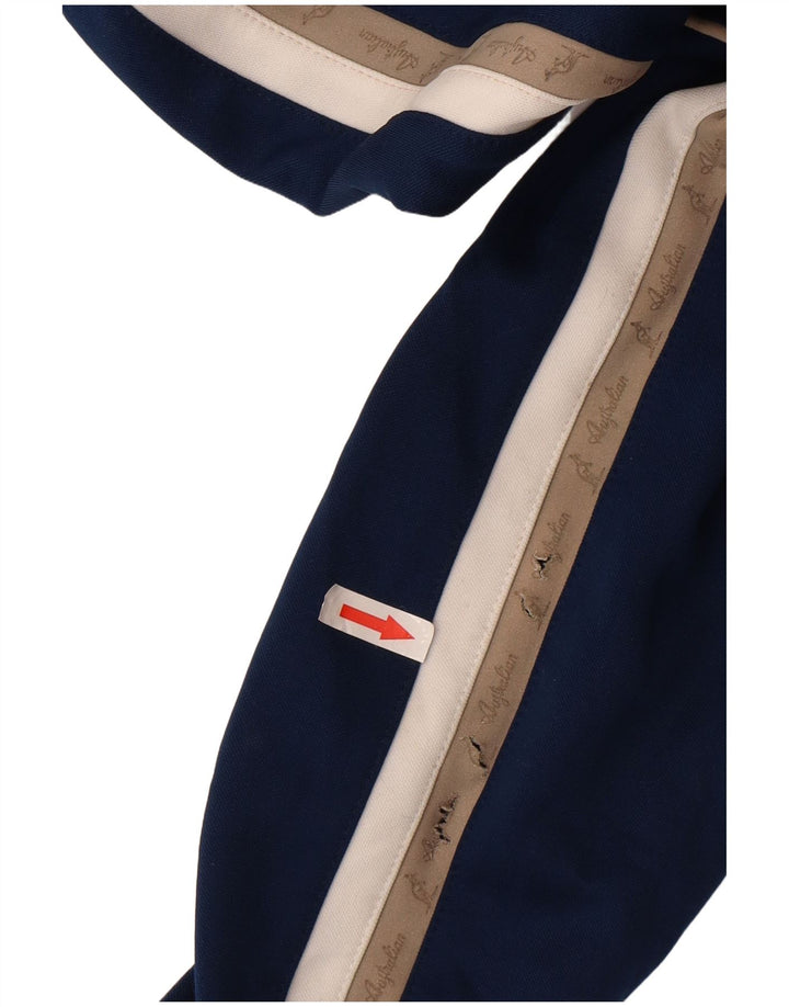 AUSTRALIJSKA Męska kurtka dresowa L'ALPINA IT 46, mała niebieska, poliester