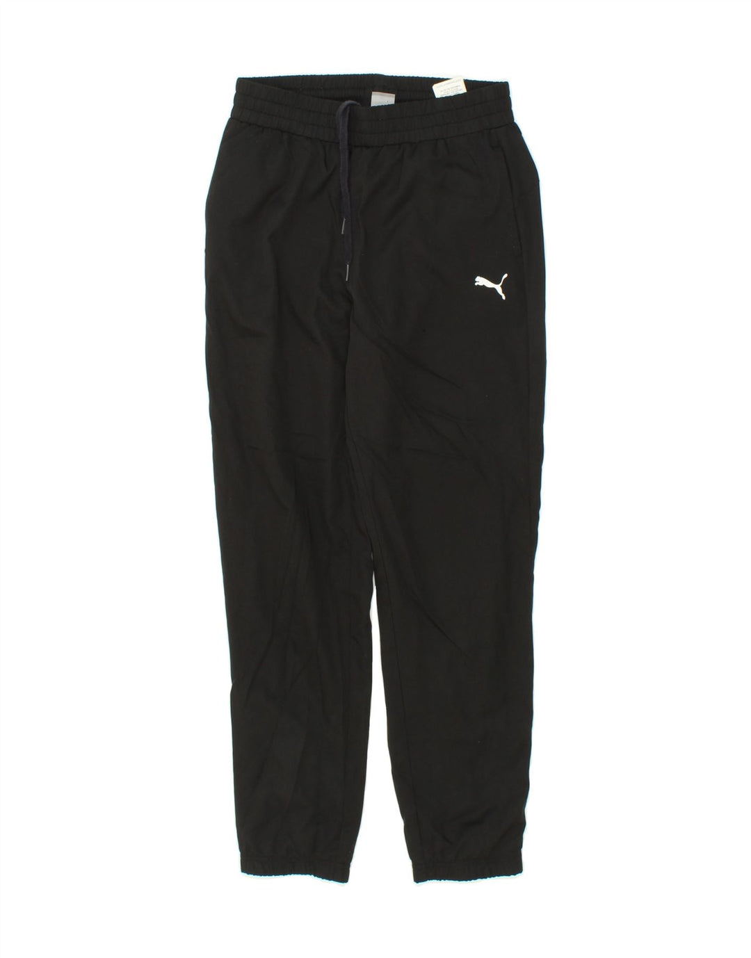 PUMA Womens Tracksuit Trousers Joggers UK 6 XS  Black Polyester Vintage Puma and Second-Hand Puma from Messina Hembry 