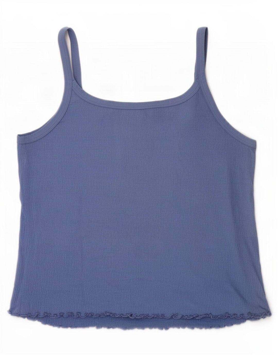 Damski top na ramiączkach M&Co UK 20 2XL, niebieska bawełna