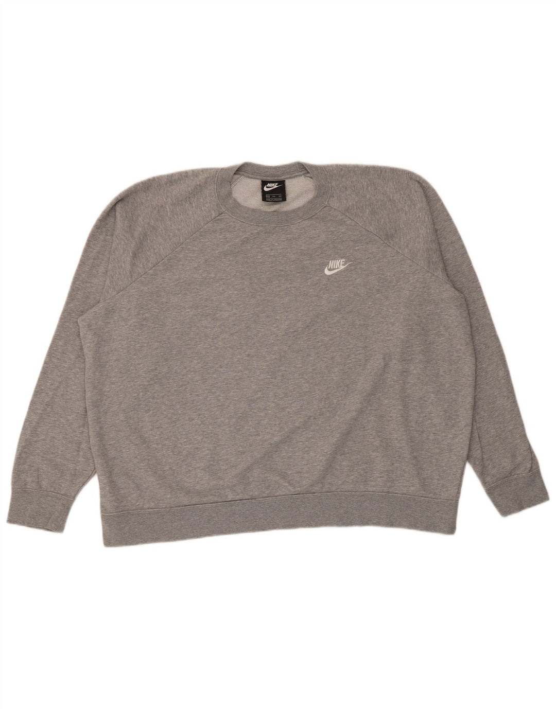 Damska bluza oversize Nike UK 20 2XL Szara, nakrapiana bawełna