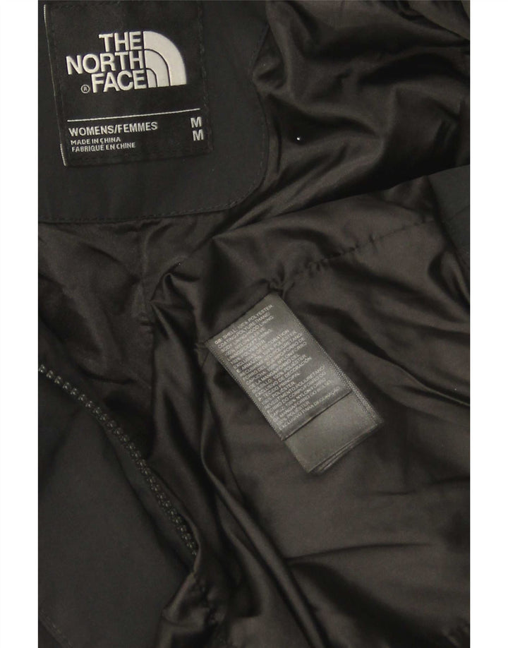 Damska kurtka parka z kapturem The North Face UK 14, średni czarny poliester