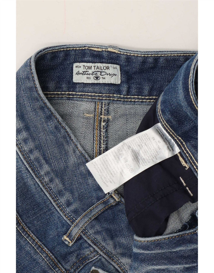 Damska mini spódniczka jeansowa Tom Tailor EU 40 Medium W34 Niebieska bawełna