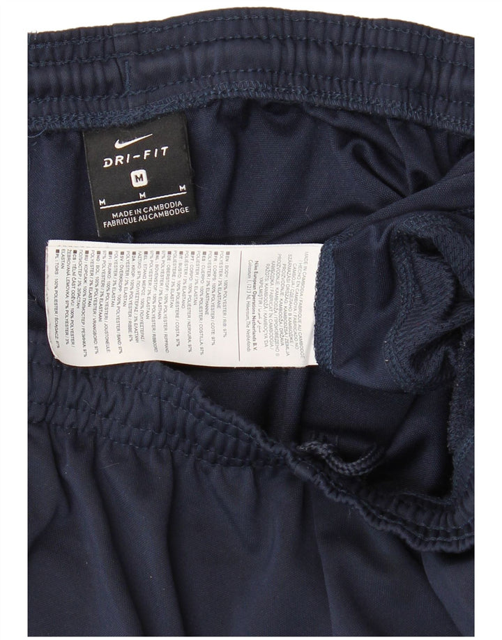 Męskie spodnie dresowe NIKE Dri Fit, średni granatowy poliester
