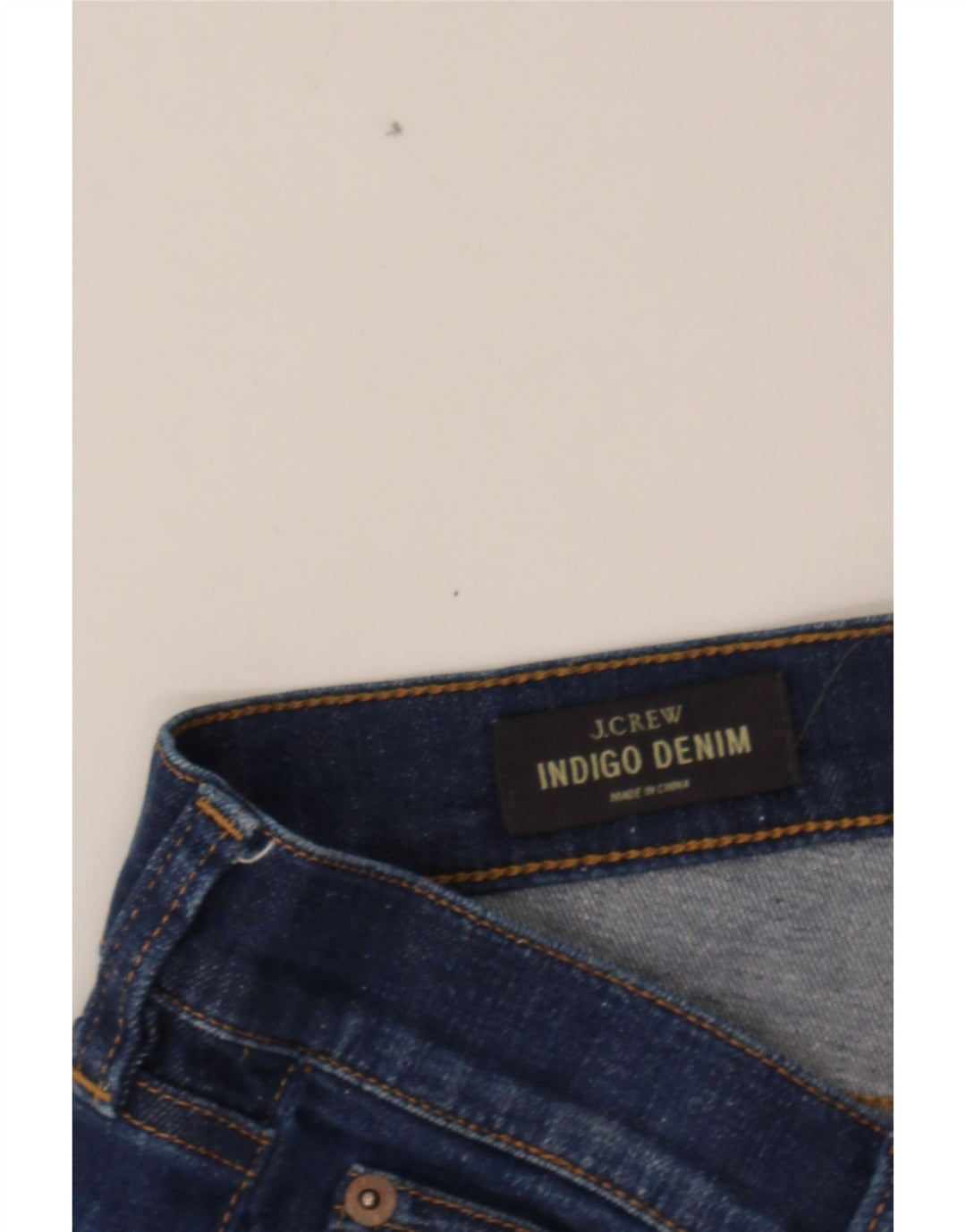 J. CREW Womens Indigo Denim Shorts W27 Small Blue Cotton Vintage J. Crew and Second-Hand J. Crew from Messina Hembry 