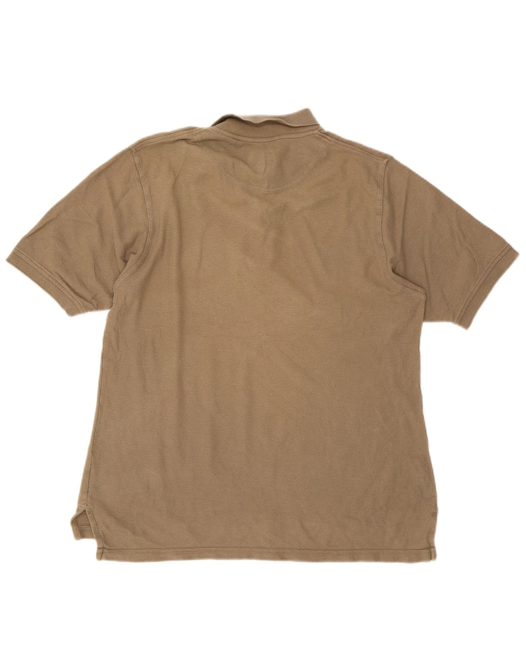 Męska koszulka polo Timberland, duża, beżowa, bawełniana