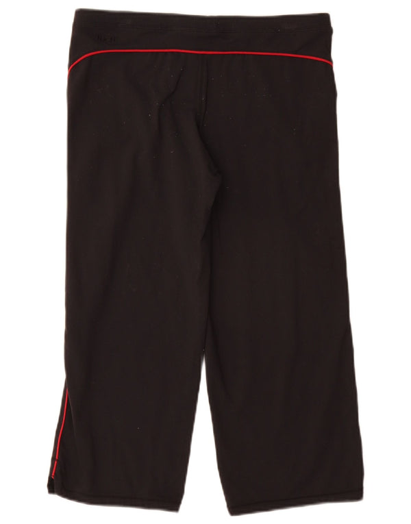 Damskie spodnie dresowe NIKE UK 10/12, małe, czarne, nylonowe