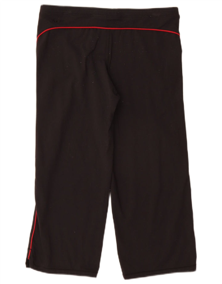 Damskie spodnie dresowe NIKE UK 10/12, małe, czarne, nylonowe