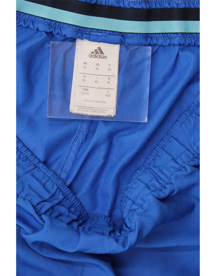 Męskie spodenki sportowe Adidas XL Niebieski poliester