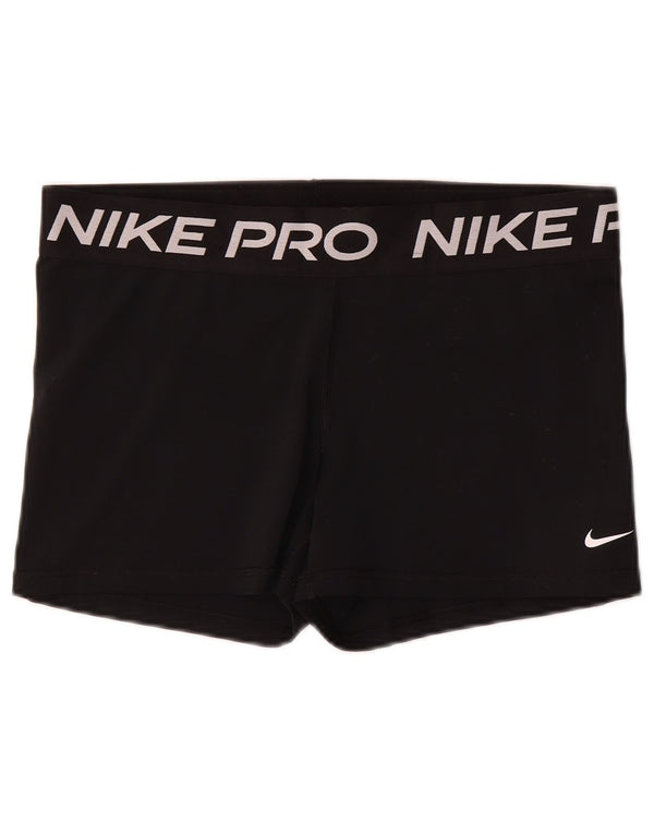 Damskie spodenki sportowe Nike Dri Fit Graphic UK 18 XL, czarny poliester