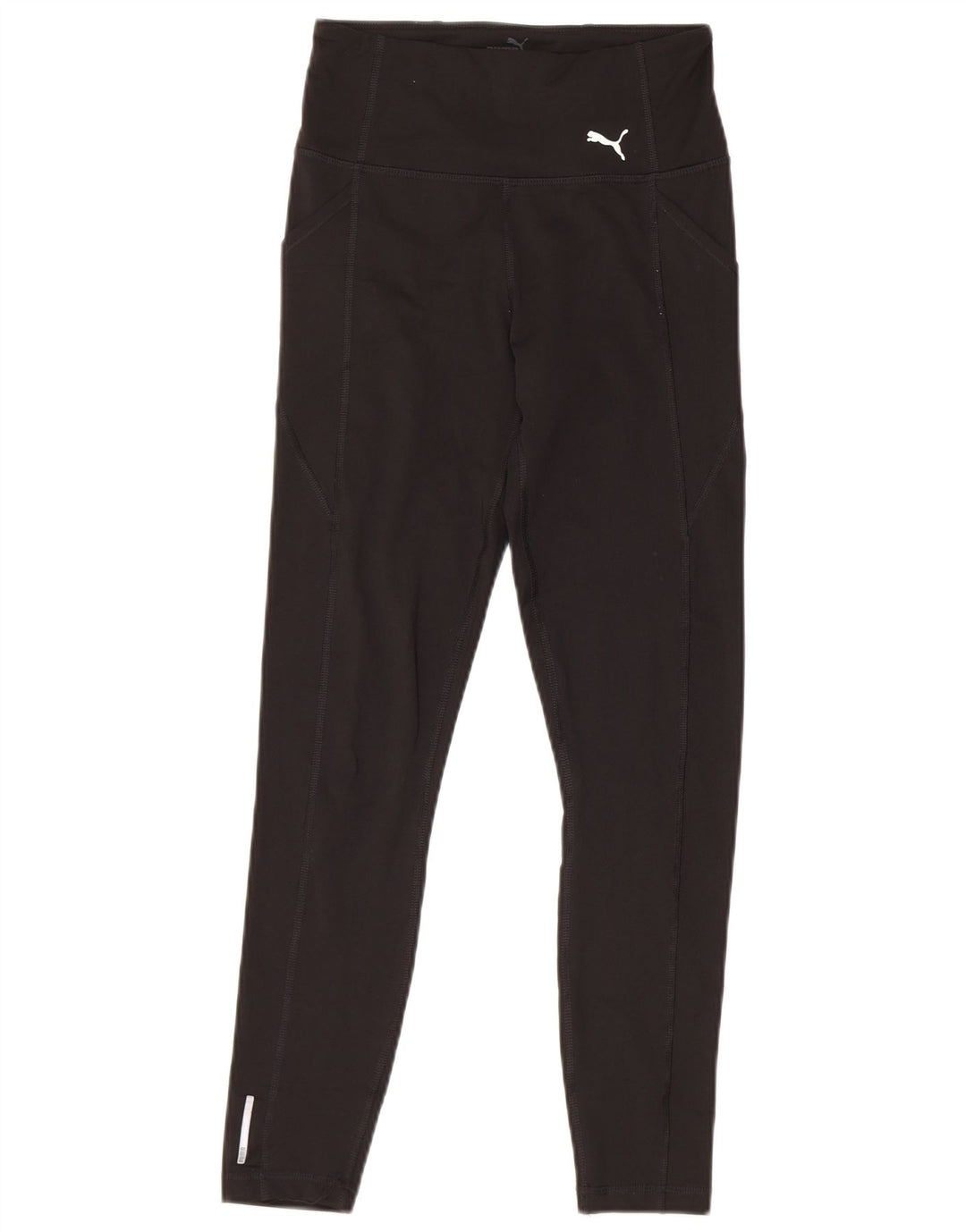 Legginsy damskie Puma UK 4 XS, czarny poliester