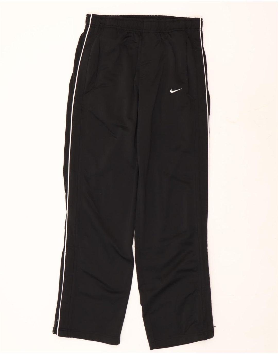 Męskie spodnie dresowe Nike, małe, czarne, poliestrowe