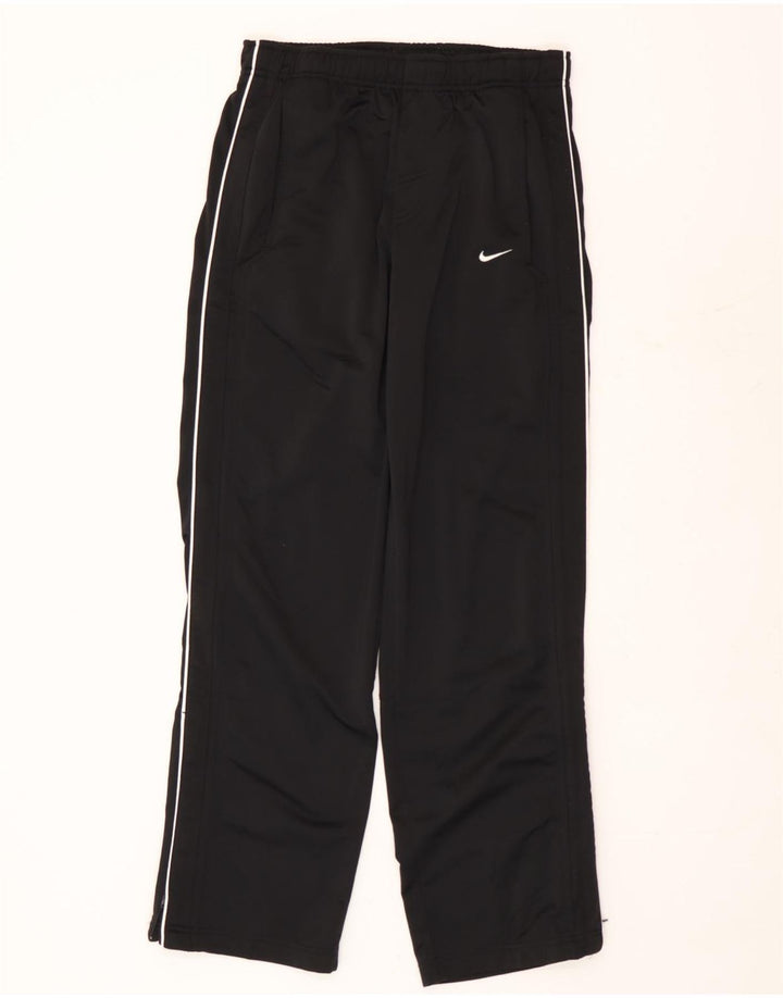 Męskie spodnie dresowe Nike, małe, czarne, poliestrowe