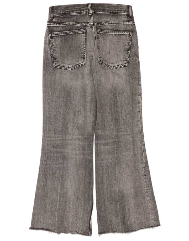 Damskie jeansy rozkloszowane Zara EU 36 XS W26 L30 Szare