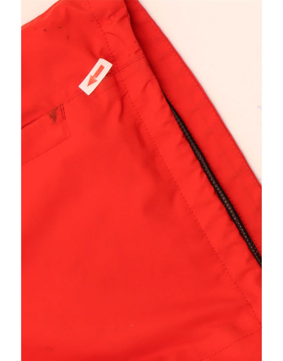 Męska kurtka przeciwdeszczowa z kapturem Helly Hansen UK 40, duża, czerwona, poliestrowa