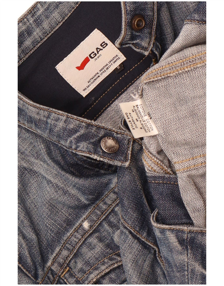 Damska kurtka jeansowa Gas Crop UK 12, średnia niebieska bawełna