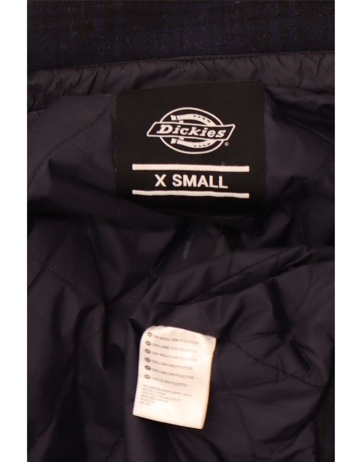 Koszula flanelowa męska DICKIES XS, wełniana w granatową kratkę