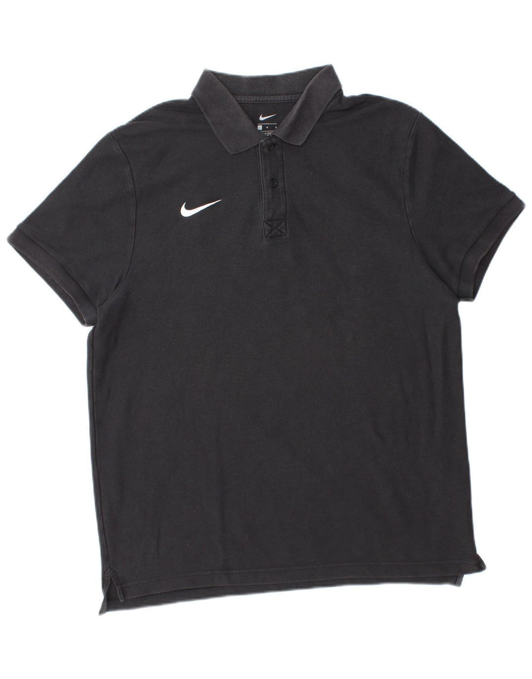 Męska koszulka polo NIKE, duża, czarna, bawełniana