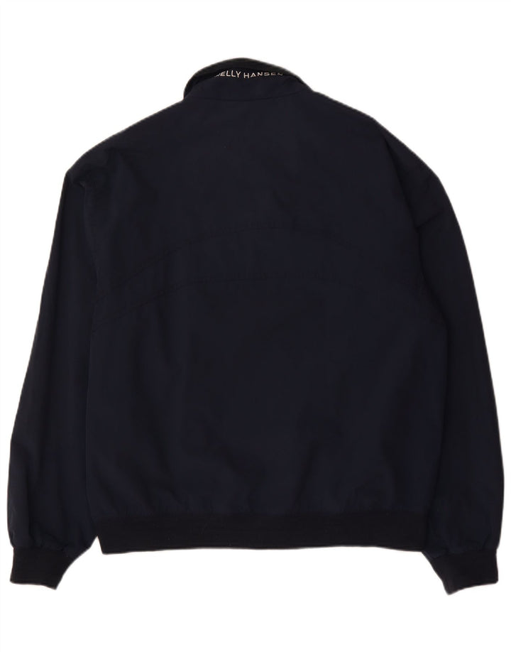 Męska kurtka bomber Helly Hansen UK 40, duża, granatowa, nylonowa
