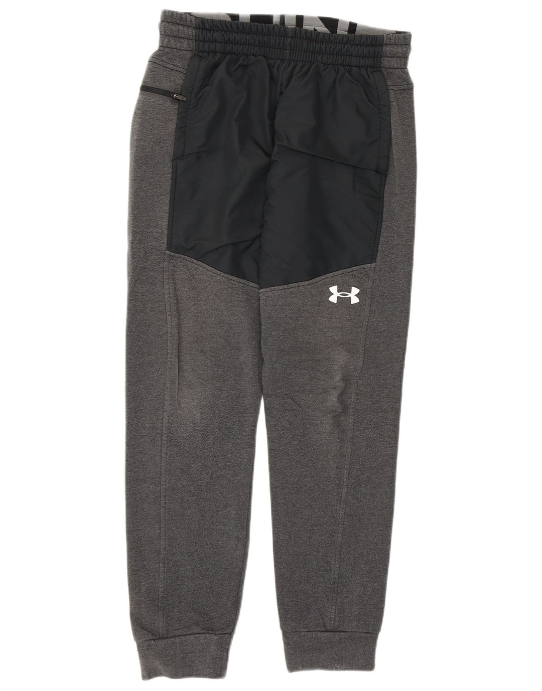 Męskie spodnie dresowe Under Armour Joggersy Średnioszary, bawełniany blok kolorów