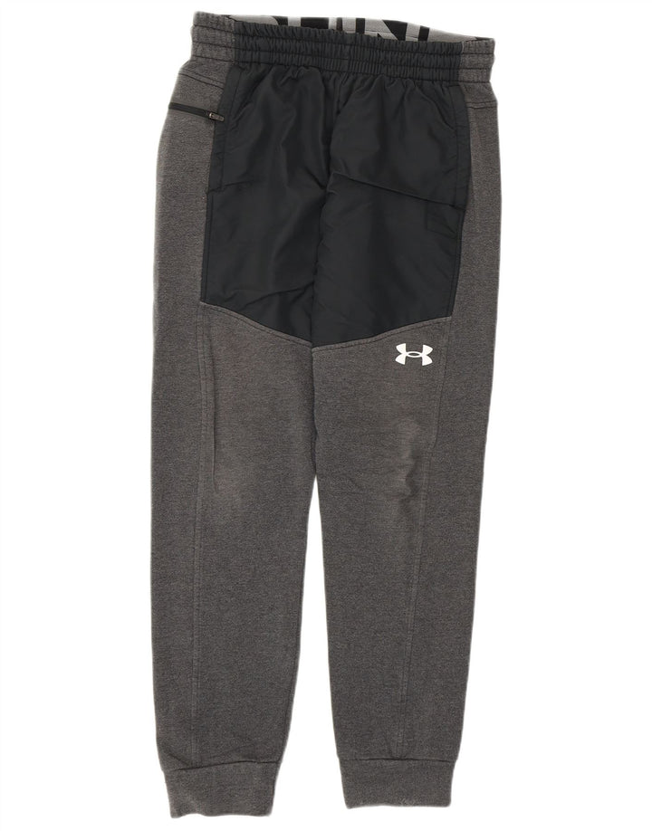 Męskie spodnie dresowe Under Armour Joggersy Średnioszary, bawełniany blok kolorów