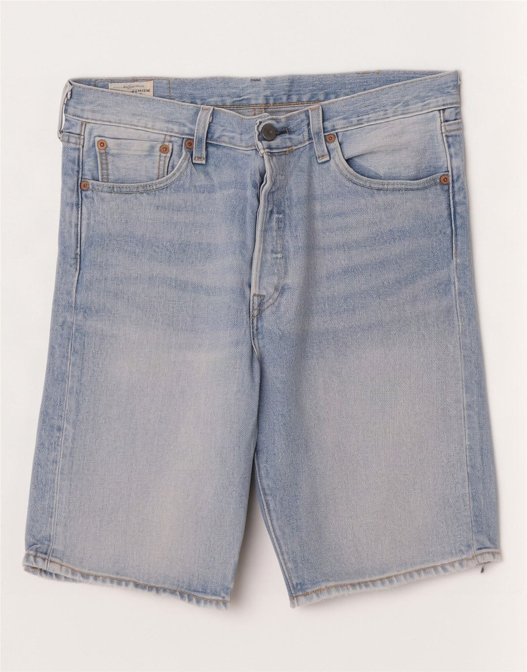 Męskie spodenki jeansowe Levi's 501 W30 w kolorze średnioniebieskim