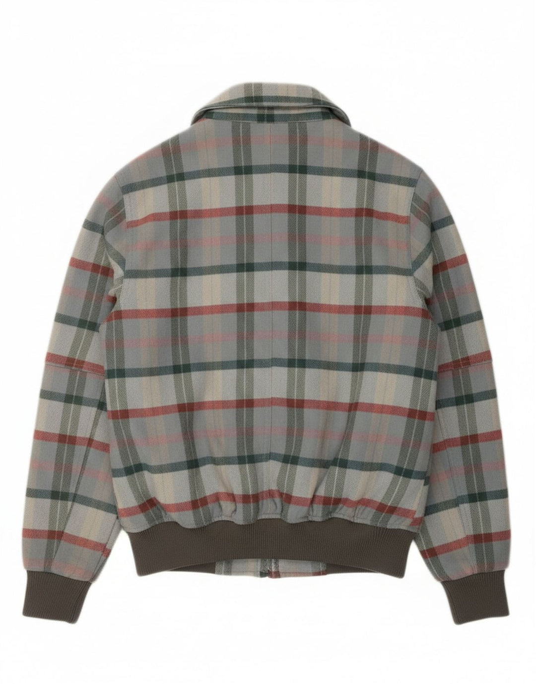 Męska kurtka bomberka Iguana UK 34 XS Szara wełniana krata