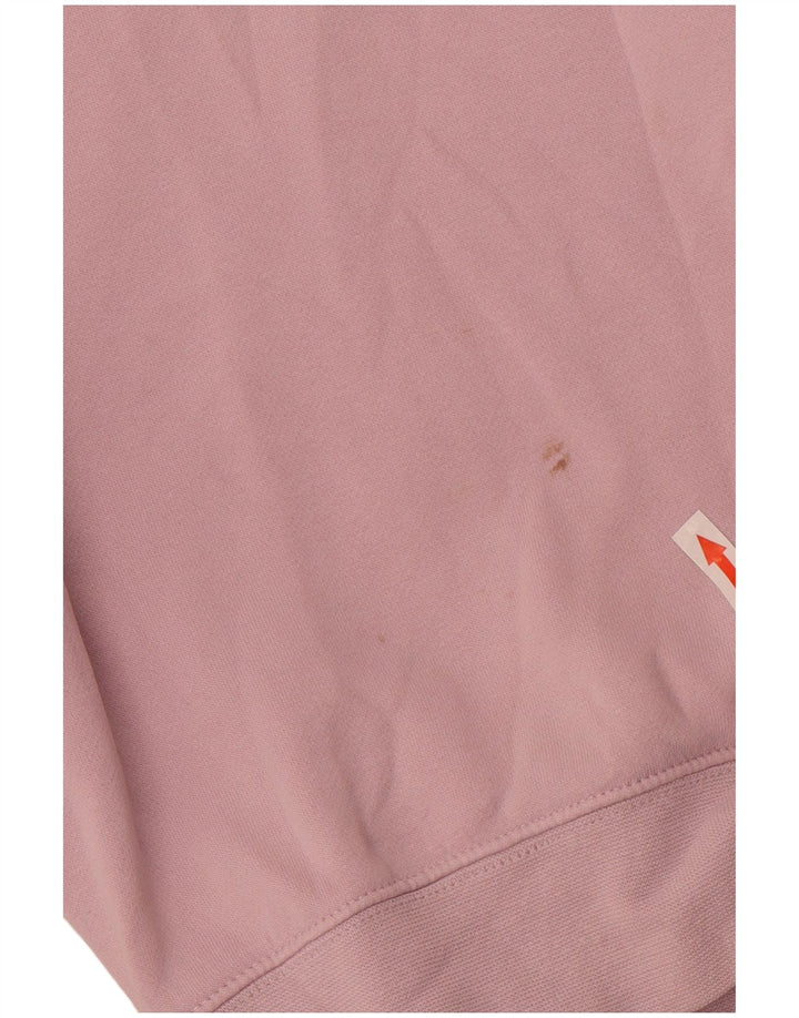 Damska bluza dresowa Nike UK 14, średnia różowa bawełna
