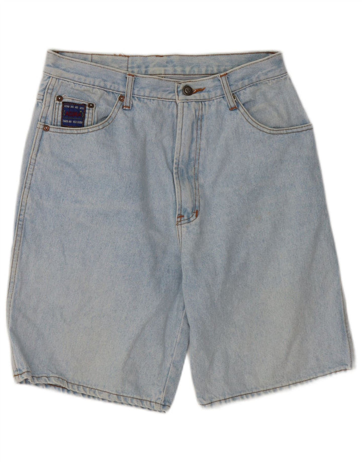 Damskie spodenki jeansowe VINTAGE W29 Średni niebieski, bawełniany