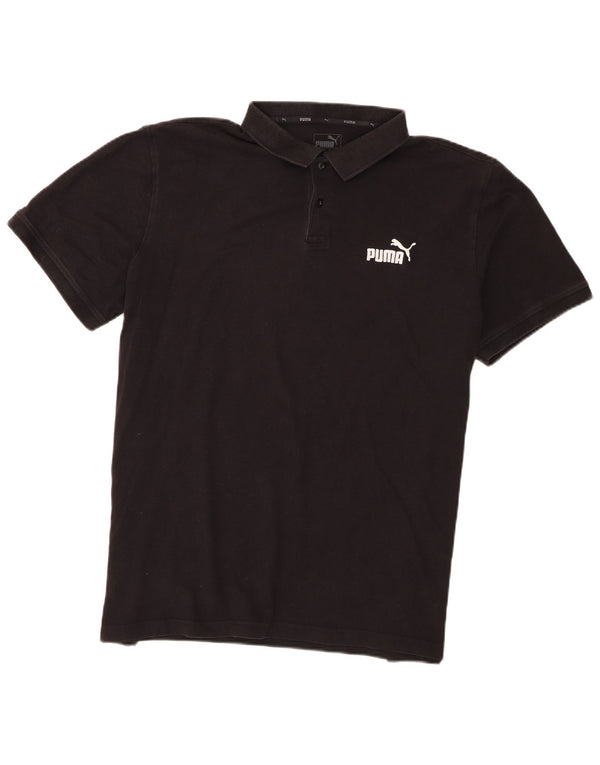 Męska koszulka polo Puma XL, czarna, bawełniana