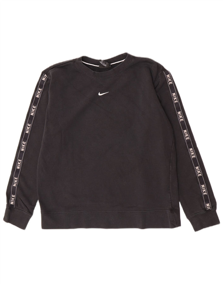 Damska bluza dresowa Nike Graphic Oversize UK 10, mała czarna