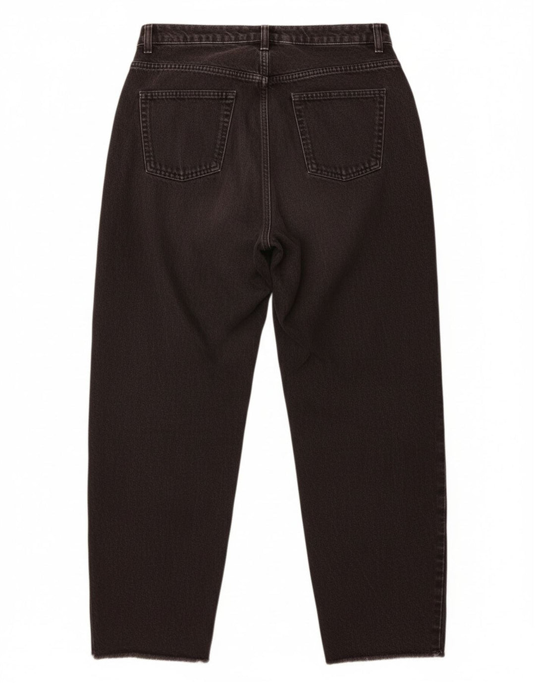 Damskie jeansy Zara z wysokim stanem, przycięte, EU 40, średnie, W30, L25, czarne