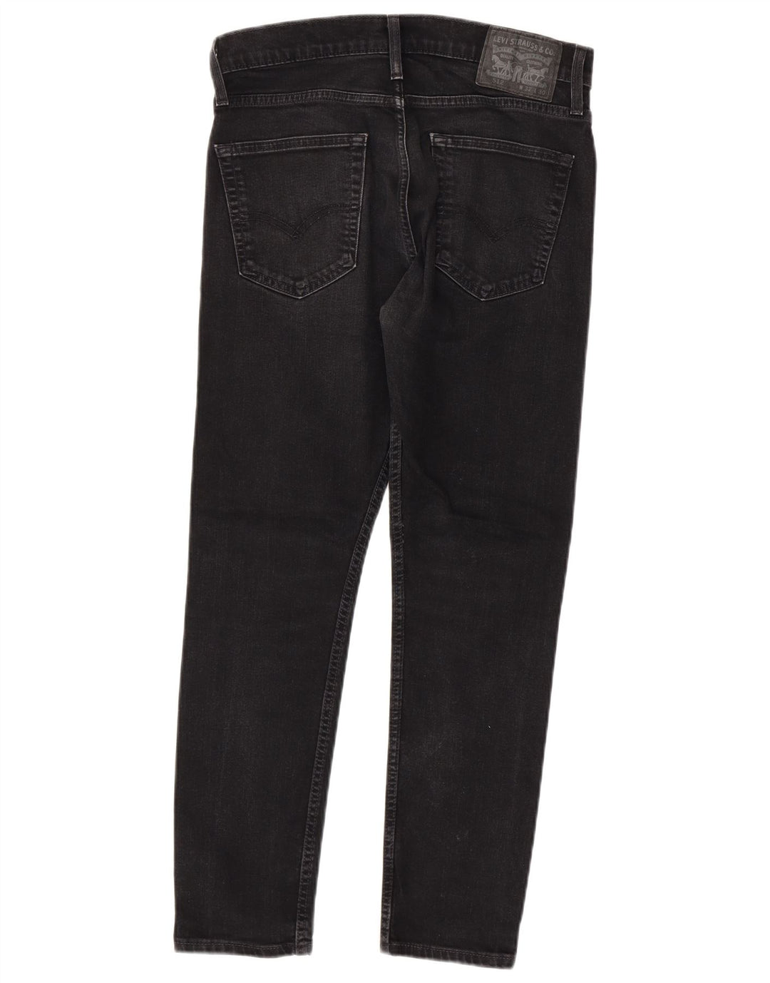 Męskie jeansy Levi's 512 Slim Fit W32 L30 Szara bawełna