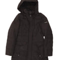Damski płaszcz z kapturem Woolrich UK 10 Small Black