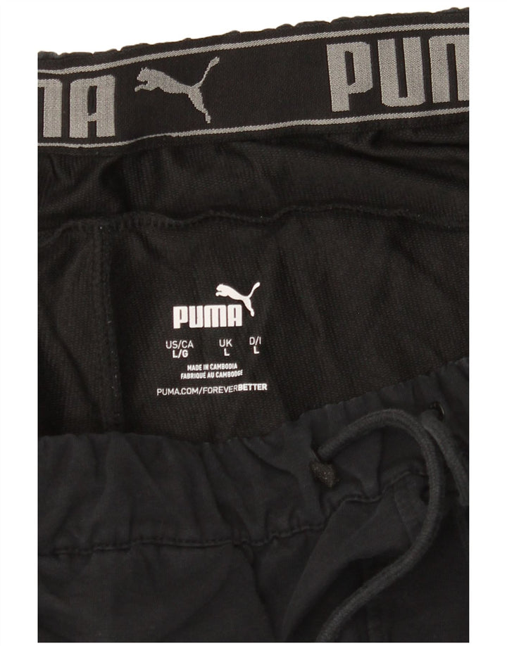 Męskie spodenki sportowe PUMA, duże, czarne