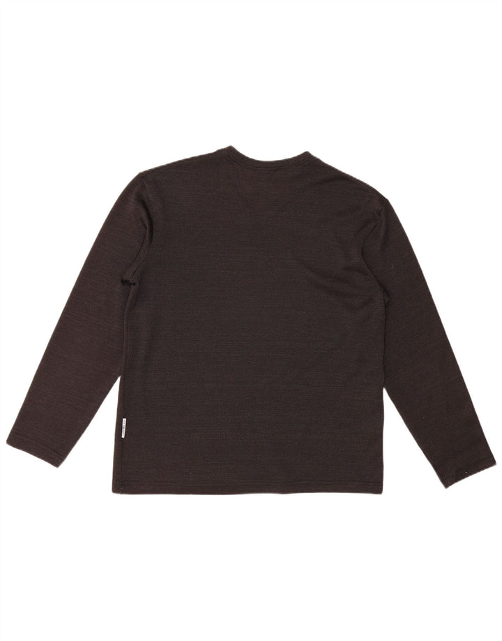 Damski top z długim rękawem Gianfranco Ferre UK 18 XL, czarny