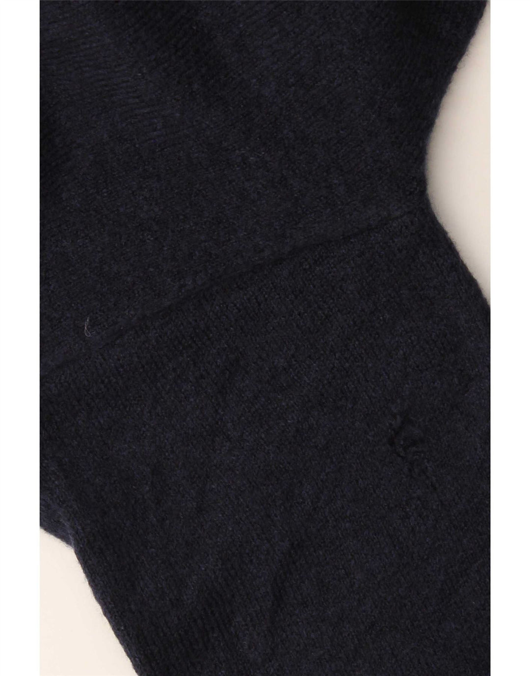 Damski sweter oversize Zara z golfem UK 10, mały, granatowy