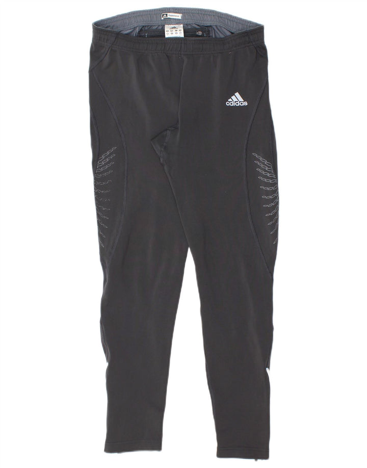 Damskie legginsy ADIDAS Supernova UK 14, średni czarny poliester