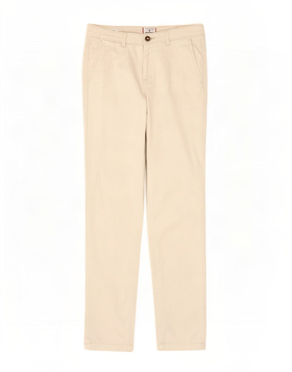 Męskie spodnie typu slim chino Jack & Jones W28 L30 w kolorze złamanej bieli