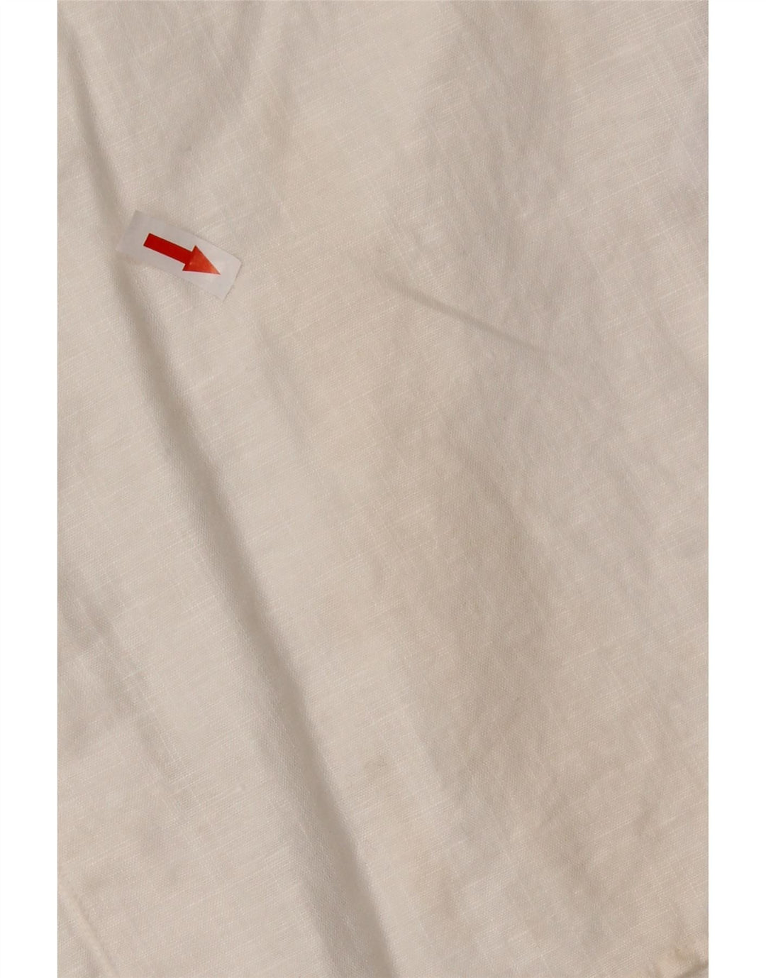 Koszula męska z krótkim rękawem TED BAKER, rozmiar 5 XL, biała, lniana