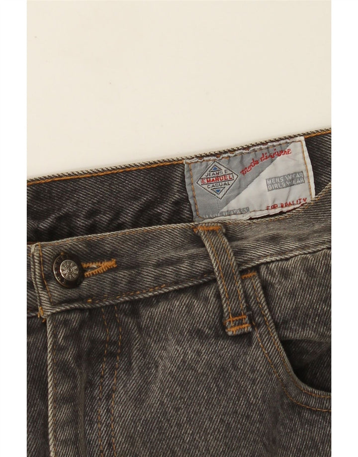 Dżinsy damskie VINTAGE zwężane W32 L30 szare