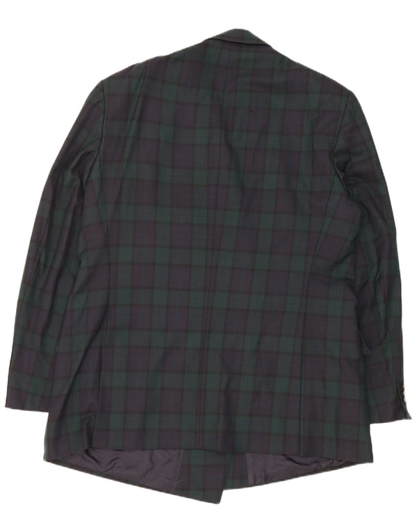 Damska marynarka Vittorio Veneto UK 18 XL w granatową kratkę