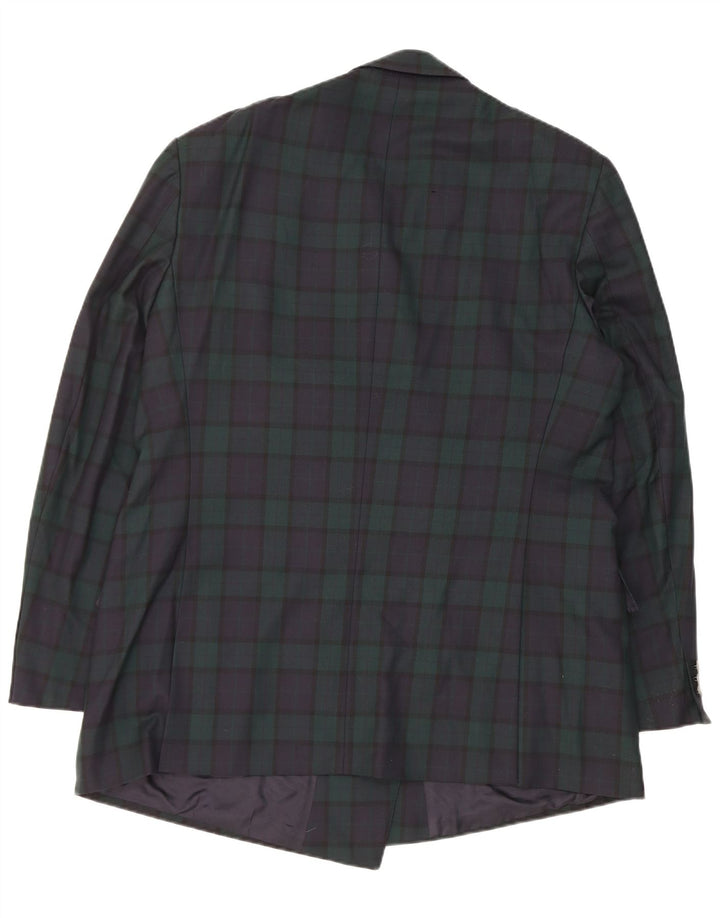 Damska marynarka Vittorio Veneto UK 18 XL w granatową kratkę