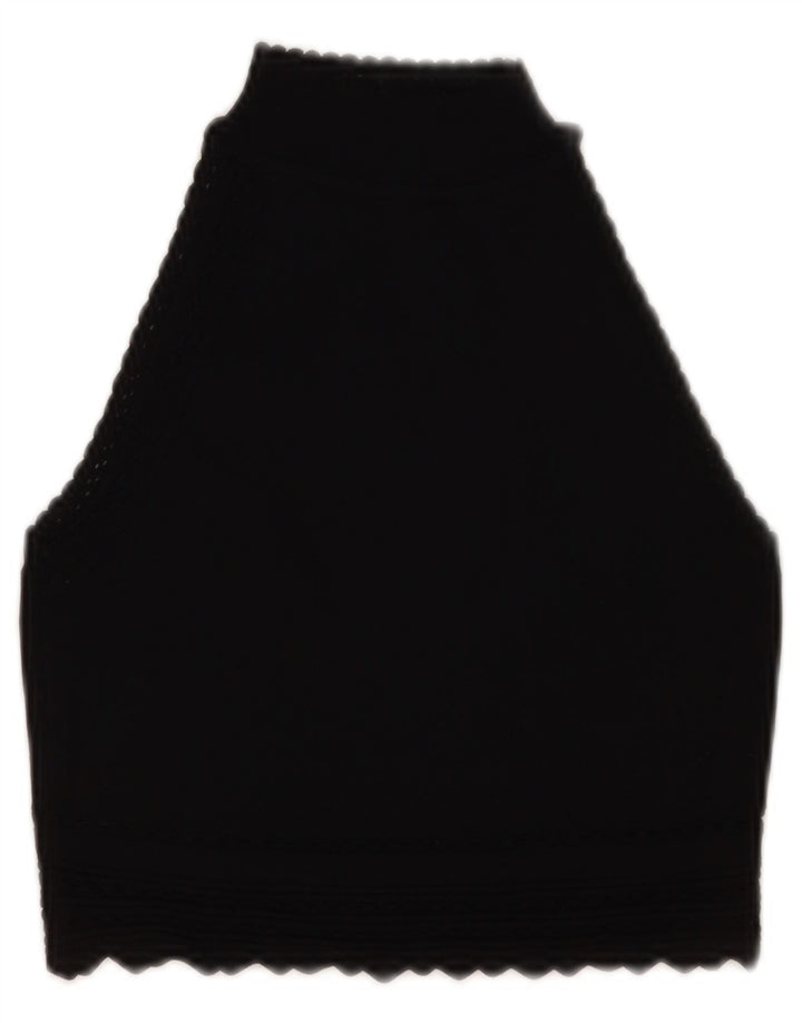 Damski podkoszulek Zara Crop Vest UK 8 Small Black