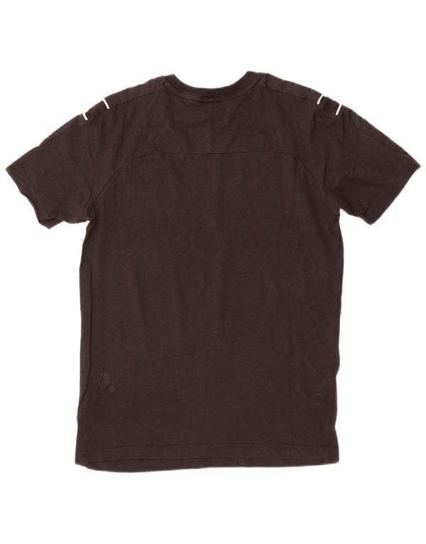 T-shirt męski Puma, mały, czarny, bawełniany