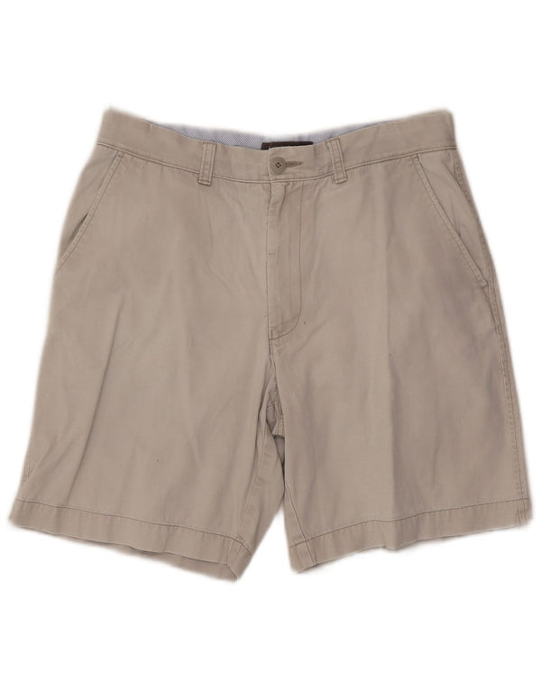 Marks & Spencer Męskie spodenki Chino Medium W32 Beżowa bawełna