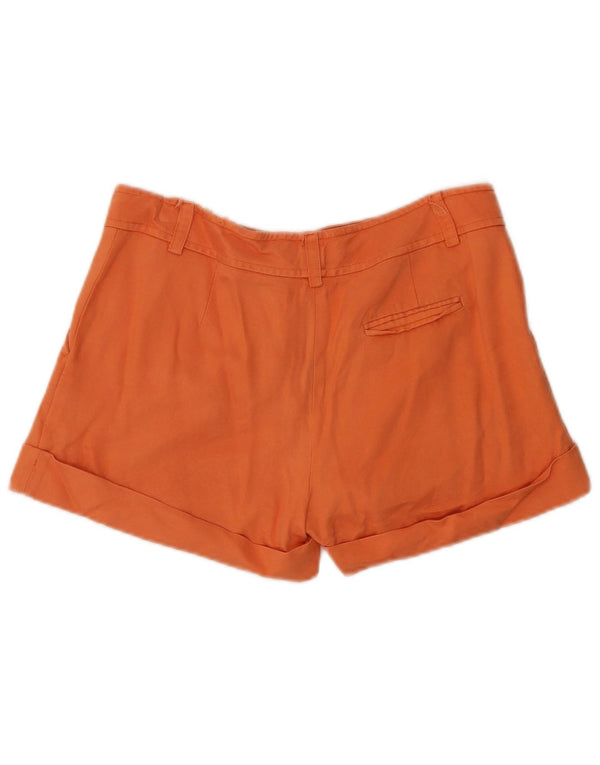 Damskie spodenki Chino z szerokimi nogawkami Blumarine IT 44 Medium W32 Pomarańczowe