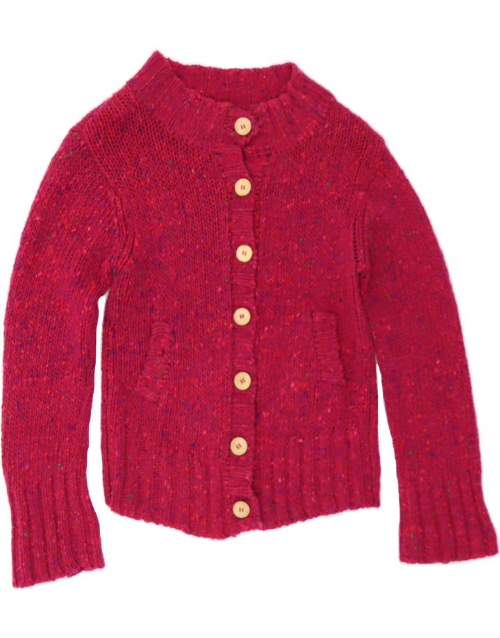 VINTAGE Womens Cardigan Sweater UK 12 Medium Pink Flecked Vintage Vintage and Second-Hand Vintage from Messina Hembry 