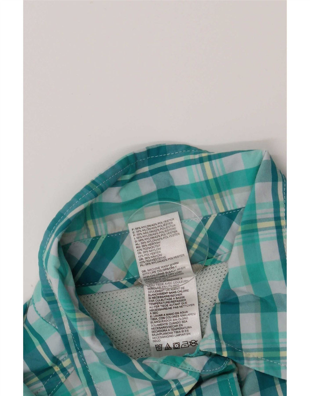 Koszula damska The North Face UK 10 w małą zieloną nylonową kratkę