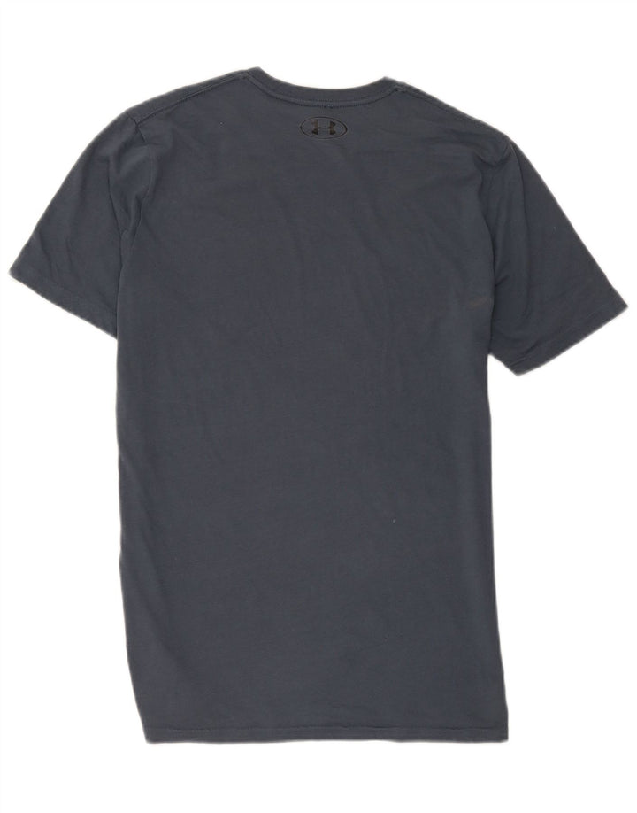 Męska koszulka t-shirt Under Armour Heat Gear, kolor średni, granatowy
