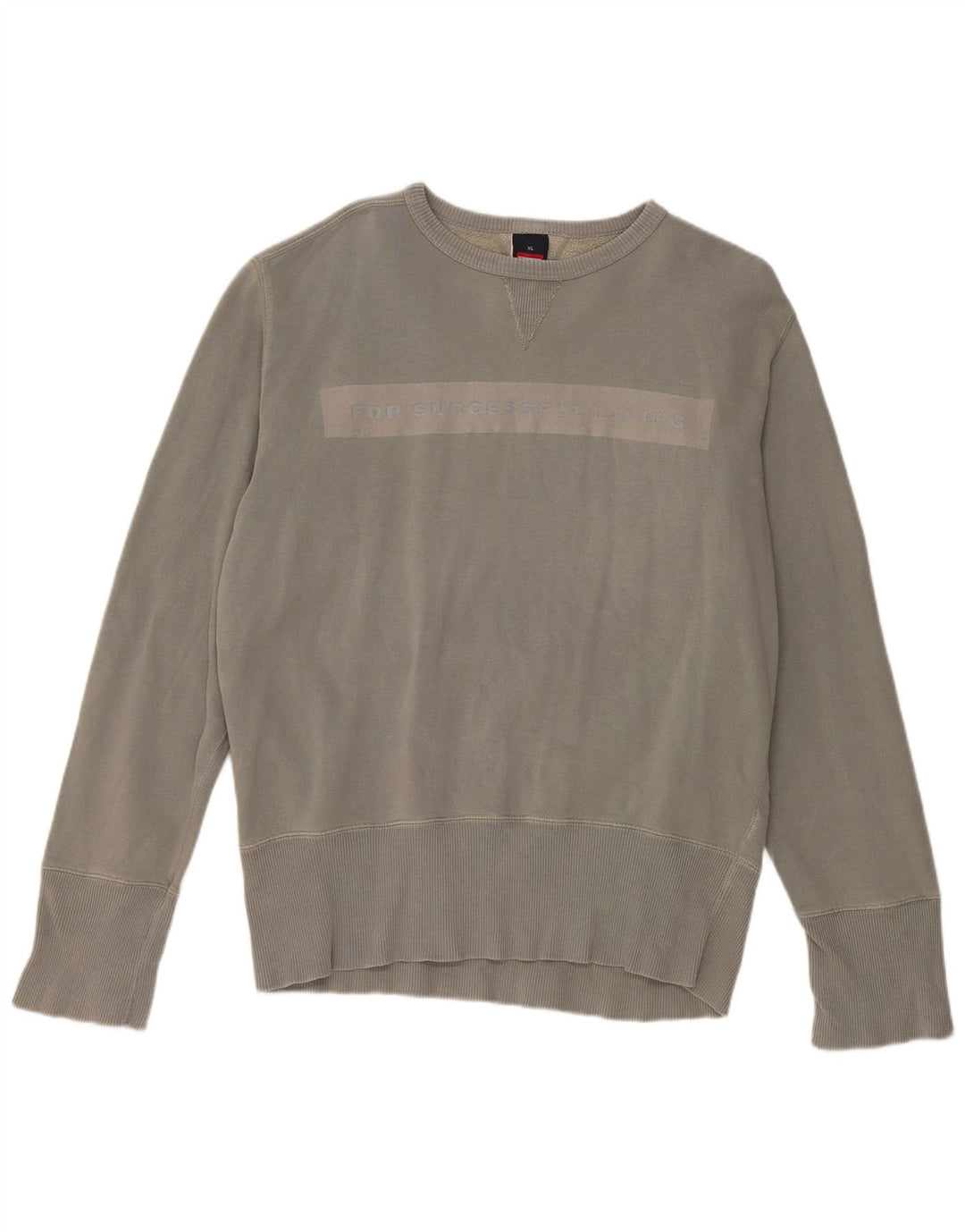Męska bluza z grafiką Diesel XL, szara
